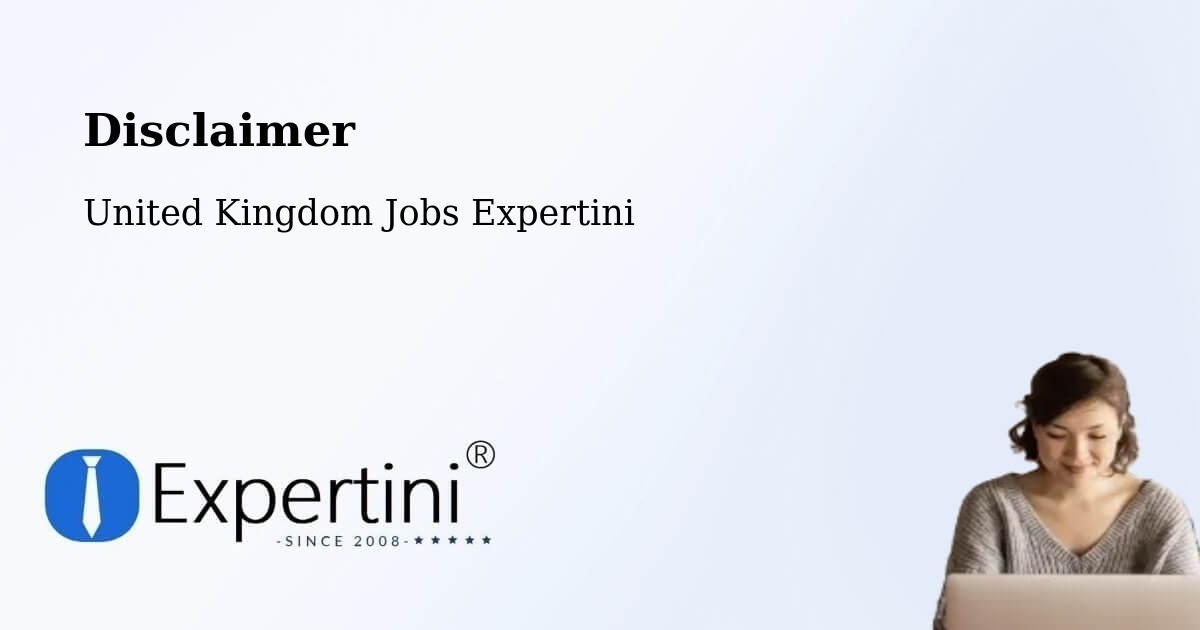 Disclaimer – Alton - United Kingdom Jobs Expertini